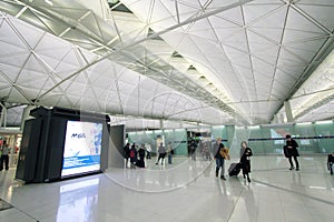 View of Hong Kong International airport