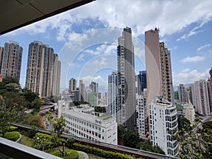 view from Hong Kong University