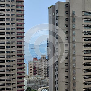 view from Hong Kong University