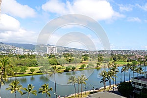 View on Honolulu