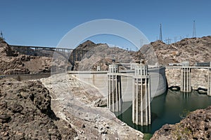 View of the Hoover Dam in Nevada