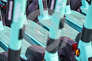 View on Hoppy shared dockless scooters