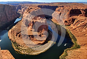 View of Horseshoe Canyon on the Colorado River