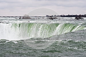 View of the Horseshoe Fall, Niagara Falls, Ontario, Canada