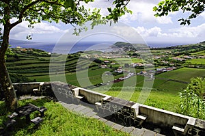 The view of Horta Bay, Faial