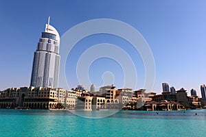 View of Hotel The Address in The Dubai Mall