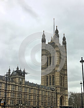 A view of the Houses of Parliment