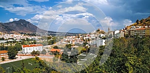 Panoramic view of Loja from the west, Sylvania viewpoint. photo