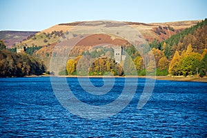 View of Howden Dam and Reservoir