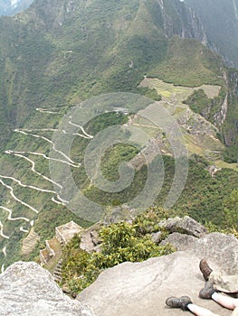 View From Huayna Pichu