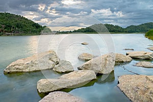 View of HUB EKANG reservoir,Uthai