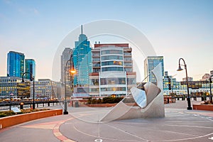 View from Hudson River Waterfront Walkway, Jersey City.