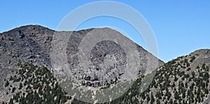 A View of Humphreys Peak, Arizona`s Highest Summit