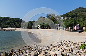 View of Hung Shing Yeh Beach Lamma Island