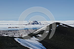 View from Hverfjall Volcano