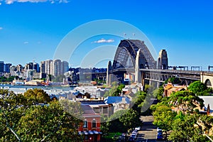 Sydney Harbour Bridge, View From Millers Point, Australia