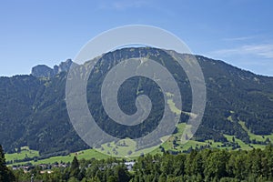 View of the idyllic Village of Pfronten in Allgaeu,Bavaria,Germany