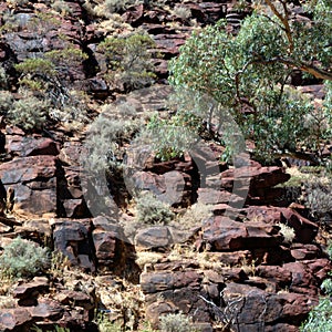 View of Iga Warta rocks