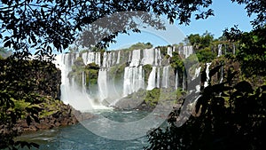 View of Iguazu Falls, Argentina