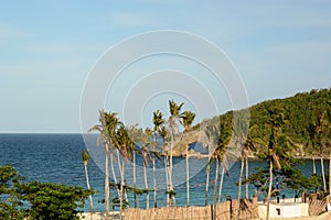 View of Ilig Iligan beach. Boracay Island. Aklan. Western Visayas. Philippines