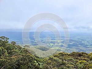 View from the Illawarra Escarpment towards Shellharbour