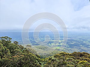 View from the Illawarra Escarpment towards Shellharbour