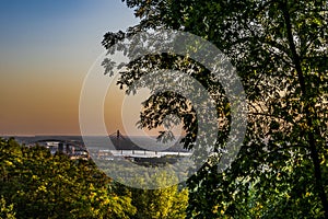 A view on the Dnipro river