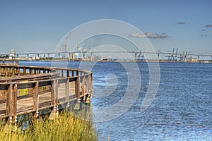 View of Industry from Riverfront Park