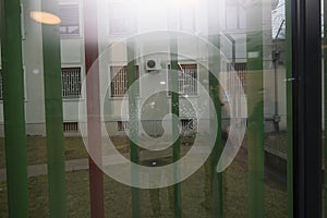 View into the inner courtyard
