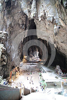 View inside Batu Caves