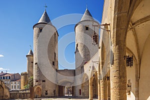 View inside de Porte des Allemands