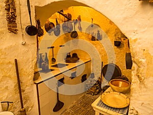 Historical Home Cave, Matera, Italy