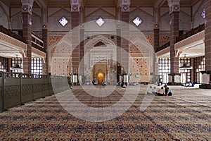 Prayer court of Putra Jaya Mosque