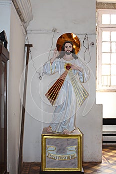 A view of interiors of Basilica of Bom Jesus in Old Goa photo