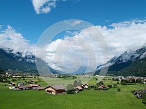 View of Interlaken from Wilderswil photo