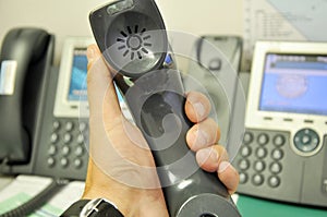 The view of IP Phone