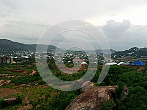 View of Iringa Tanzania