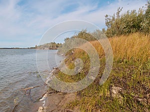 View of the Irtysh River in the Omsk Region