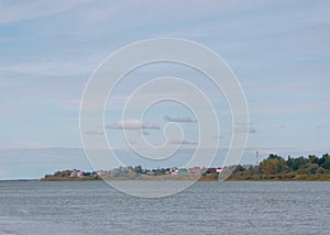 View of the Irtysh River in the Omsk Region