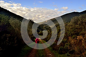 View of Isca Manna valley