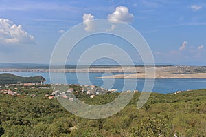 View of the island of Krk