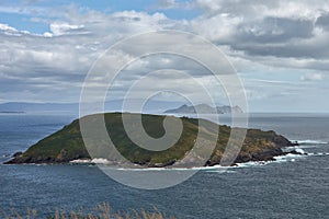 View of the island of Onza or Onceta in the Ons archipelago, Pontevedra, Atlantic Islands national park photo