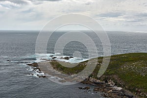 View of the island of Onza or Onceta in the Ons archipelago, Pontevedra, Atlantic Islands national park photo