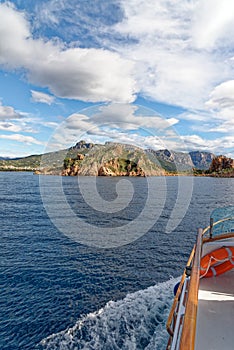 View of Islet of Ogliastra, Sardinia, Italy photo