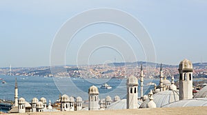 View of Istanbul across the minarets