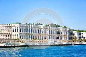 View of Istanbul and Dolmabahche palace