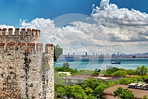 View of Istanbul from Yedikule Fortress