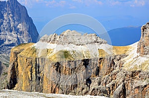 View of the Italian Dolomites Unesco