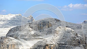 View of the Italian Dolomites Unesco