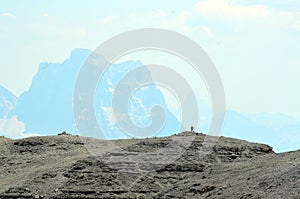 View of the Italian Dolomites Unesco